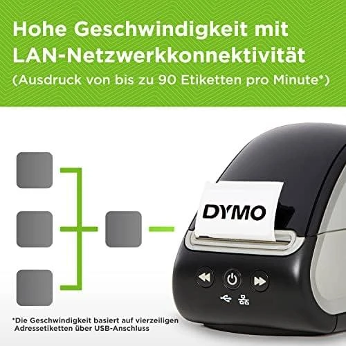 Spausdintuvas Dymo Etikettendrucker Labelwriter 550 Turbo 300dpi USB LAN