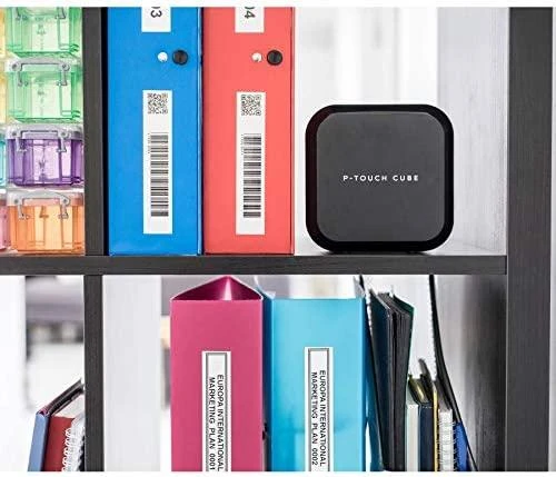 BROTHER PT-P710BT CUBE PLUS, LABEL THERMO Spausdintuvas PORTABLE, USB, BT (Juodas)