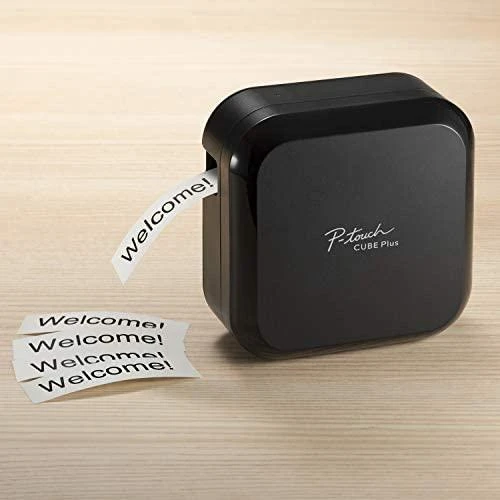 BROTHER PT-P710BT CUBE PLUS, LABEL THERMO Spausdintuvas PORTABLE, USB, BT (Juodas)