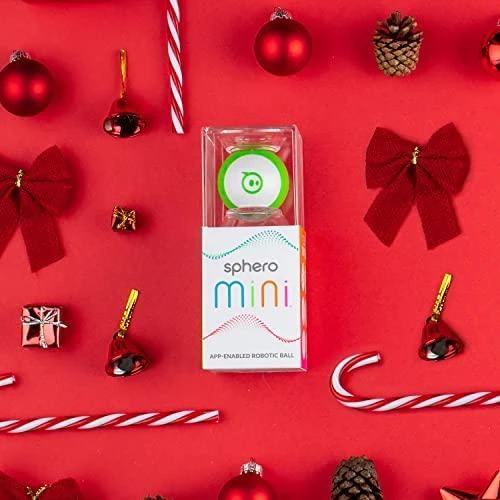 „Sphero Mini“ robotas kamuolys – robotas Žalias/ baltas, plastikinis, ne