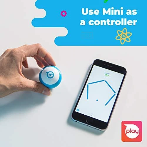 „Sphero Mini“ robotas kamuolys – robotas Mėlyna/ baltas, plastikinis, ne
