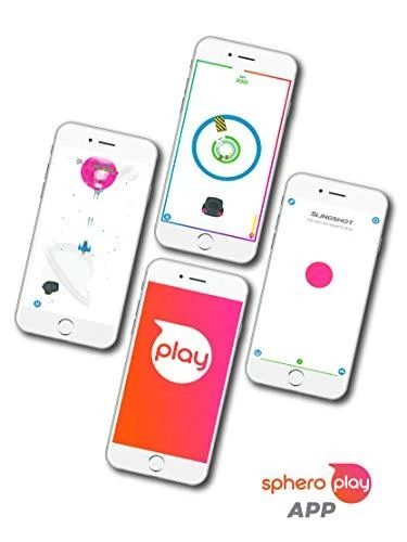 „Sphero Mini“ robotas kamuolys – robotas Mėlyna/ baltas, plastikinis, ne