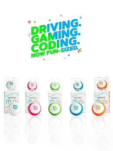 „Sphero Mini“ robotas kamuolys – robotas Mėlyna/ baltas, plastikinis, ne