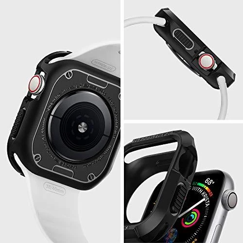 Išmaniojo laikrodžio Apple 4 ekrano rėmelis, Juodos spalvos, 40mm