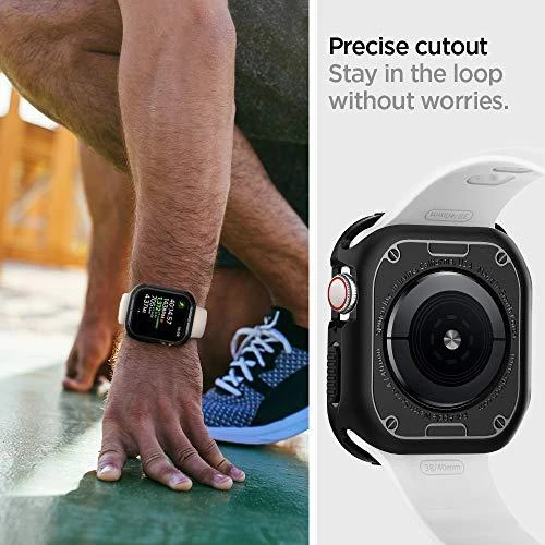 Išmaniojo laikrodžio Apple 4 ekrano rėmelis, Juodos spalvos, 40mm