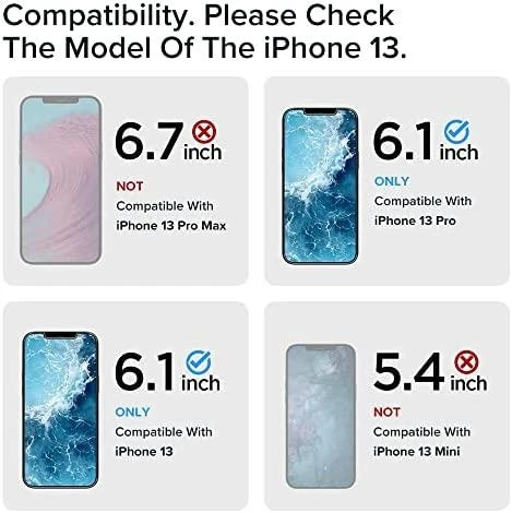 Spigen Glass tR EZ Fit Transparency Sensor Open 2 Pack – iPhone 16e/14/13/13 Pro