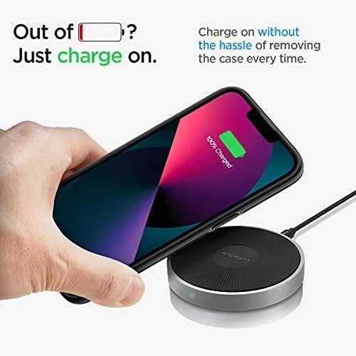 Dėklas Spigen Thin Fit – Apple iPhone 13 Case Juodas