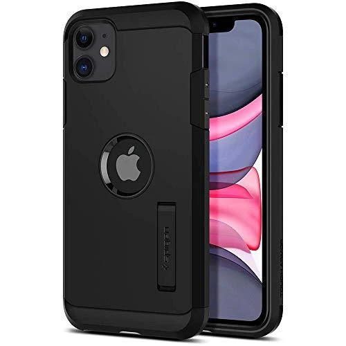 Spigen dėklas Tough Armour, skirtas iPhone 11 juodas