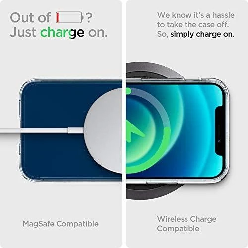 Spigen Ultra Hybrid dėklas skirtas Apple iPhone 12 Mini, spalva - Crystal Clear
