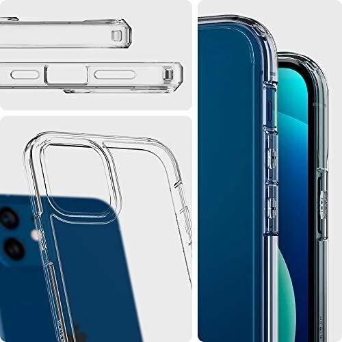 Spigen Ultra Hybrid dėklas skirtas Apple iPhone 12 Mini, spalva - Crystal Clear