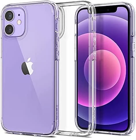 Spigen Ultra Hybrid dėklas skirtas Apple iPhone 12 Mini, spalva - Crystal Clear