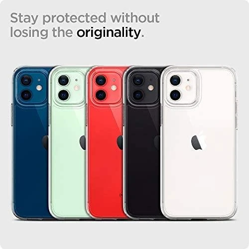 Spigen Ultra Hybrid dėklas skirtas Apple iPhone 12 Mini, spalva - Crystal Clear