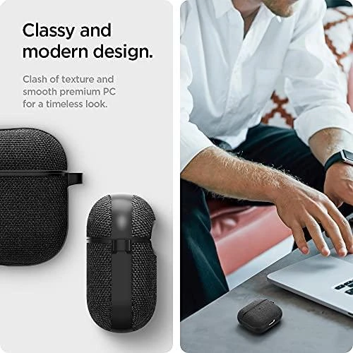 Spigen URBAN FIT Apple AirPods 3 juodos spalvos