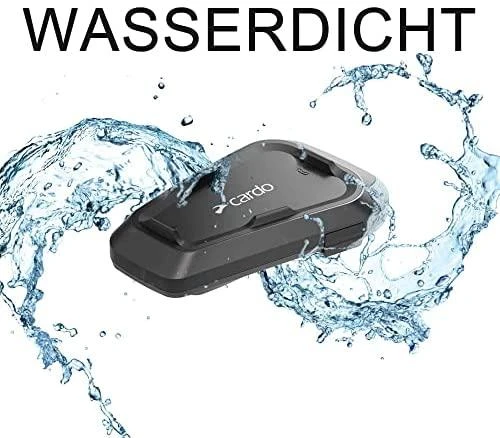 Cardo Spirit HD vandeniui atspari motociklininkų įranga