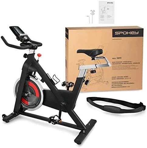 Sukamasis dviratis Spokey SHOTO (18 kg smagratis)