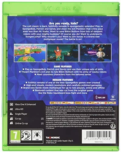 Thq Nordic Spongebob SquarePants: Battle for Bikini Bottom - Rehydrated XBOX One
