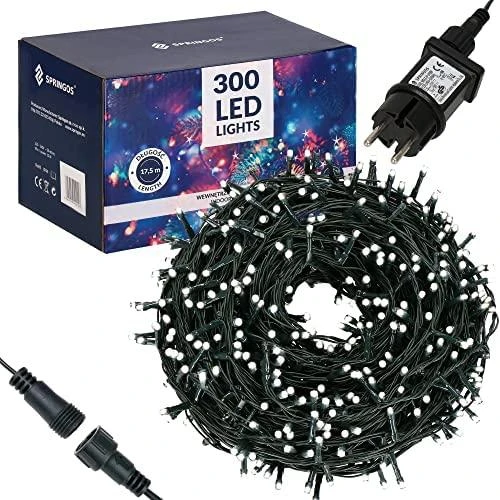 Kalėdinės lemputės Springos 300 LED, 15 m
