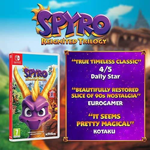 ACTIVISION SPYRO REIGNITED TRILOGY SWITCH EN