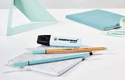 STABILO tekstinių žymeklių rinkinys BOSS ORIGINAL, pastelinės spalvos, 6 vnt., 70/6-2