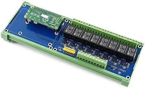 Waveshare 8 kanalų relės su Raspberry Pi Zero