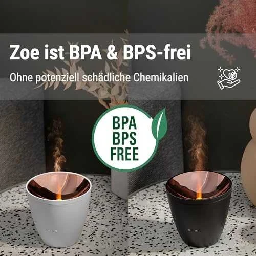 Drėkintuvas - kvapų difuzorius Stadler Form, Baltos spalvos