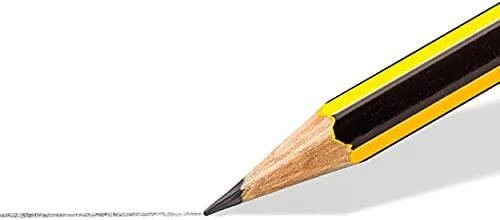 Staedtler Noris, HB, Juoda, Geltona, PEFC, 2 mm, 12 vnt., Vokietija