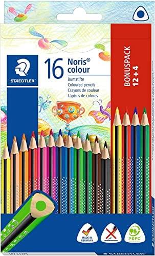 Staedtler Noris Colour spalvoti pieštukai, 16 vnt.
