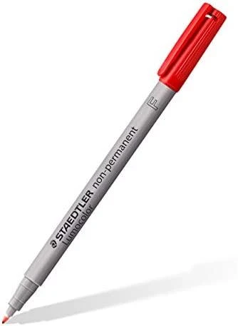 Staedtler STAEDTLER Folienstift Lumocolor F nonperm 6St