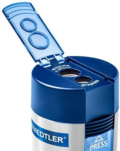 Staedtler pieštukų drožtukas, 2 skylės (STA066)