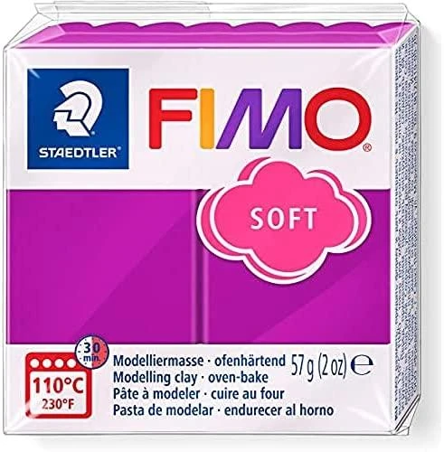 Modelinas FIMO SOFT, 57 g, violetinė sp.