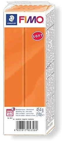 Staedtler Fimo Mod.masse Fimo soft 454g mandarine