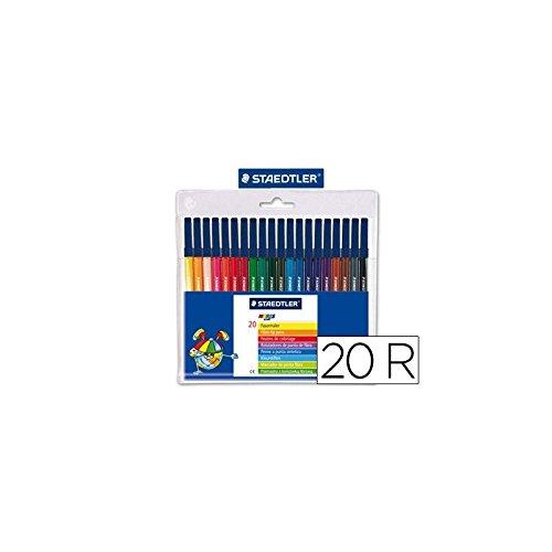 Flomasteriai Staedtler NORIS CLUB 20 spalvų