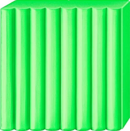 Fimo Plastikiniai masė termoreaktyvus poveikis neon žalia 57g