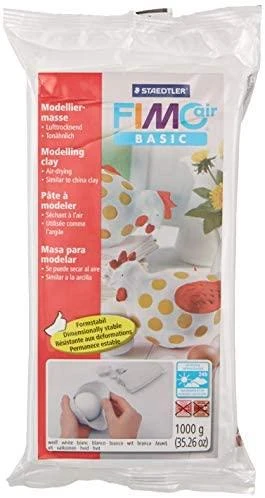Staedtler Masa modelarska Fimo air basic 1kg balta