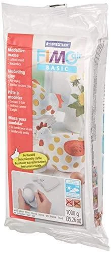 Staedtler Masa modelarska Fimo air basic 1kg balta