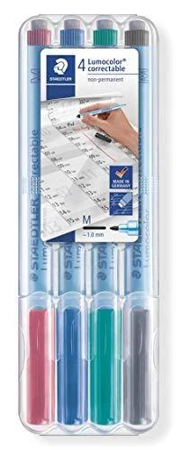 Staedtler STAEDTLER Folienstift Limocolor teisinga M 4ST