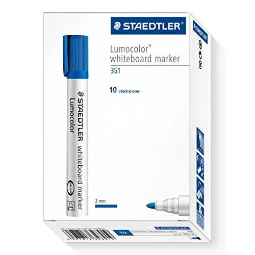 Staedtler STAEDTLER Whiteboardmarker Lumocolor blau 10 Stück