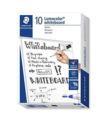 Staedtler STAEDTLER Whiteboardmarker Lumocolor blau 10 Stück