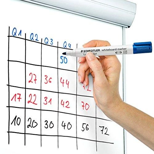 Staedtler STAEDTLER Whiteboardmarker Lumocolor blau 10 Stück