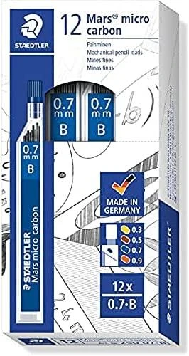 Staedtler Mars micro 0,7 mm B šerdelių pakuotė
