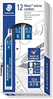 Staedtler Mars micro 0,7 mm B grafito užpildai