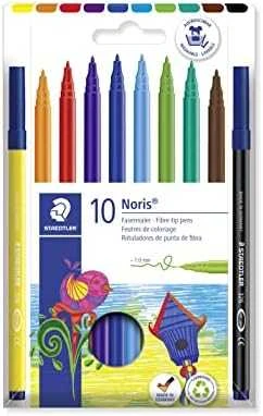 Flomasteriai STAEDTLER Noris, 10 vnt.