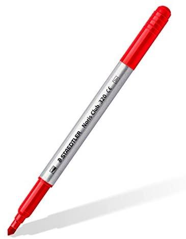 Staedtler Dvipusiai flomasteriai Noris CLub, 10 spalvų