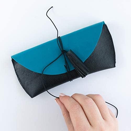 Fimo Leather Effect rinkinys: 4x25g maselės + priedai