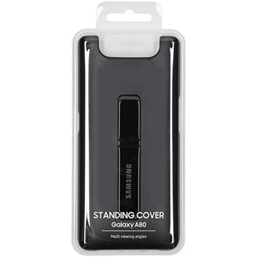 Samsung Galaxy A80 dėkliukas su stovu (Juodas) PA805CBE 