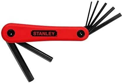 STANLEY KLUCZE IMBUSOWE SKŁADANE 7szt. /2.5-10mm/