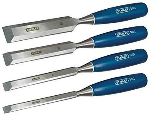 Kaltos rinkinys Stanley 5002 Medžio 6, 12, 18, 25 mm 4 Dalys