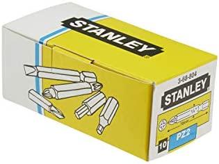 Antgalių rinkinys Stanley 1/4", Pz2x70mm, 10 vnt