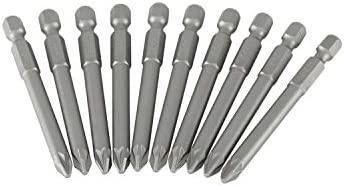 Antgalių rinkinys Stanley 1/4", Pz2x70mm, 10 vnt
