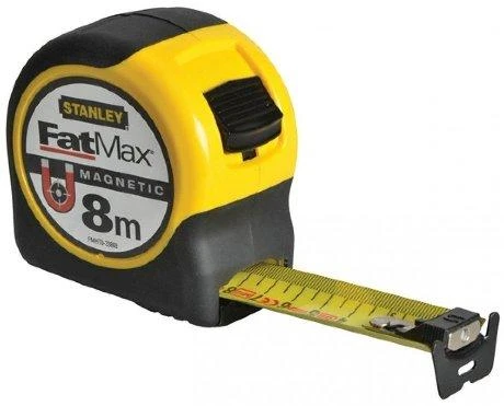 Stanley FatMax magnetinė ruletė 8m x 32mm